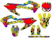 21-25 SR/FWE CX 50 ZANY Yellow Complete Kit Compatible with Cobra | Senge Graphics Inc