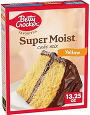 Betty Crocker Favorites Super Moist Yellow Cake Mix 13.25 oz (Pack of 2)