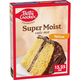 Favorites Super Moist Yellow Cake Mix 13.25 oz (Pack of 2) by Betty Crocker – 6.63 Ounce (Pack of 2), Yellow, Pack of 2, Model KD16000207110PACK2