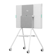 Mobile Cart for Rally Board by Logitech – 88.3 x 59 x 38.9" / 224.3 x 149.9 x 98.8 cm, Metal, Silver/Gray, Model 952-000251