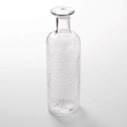 Hammered Glass Carafe by American Metalcraft – 28 Ounces, Hammered, Clear, Model GCH28