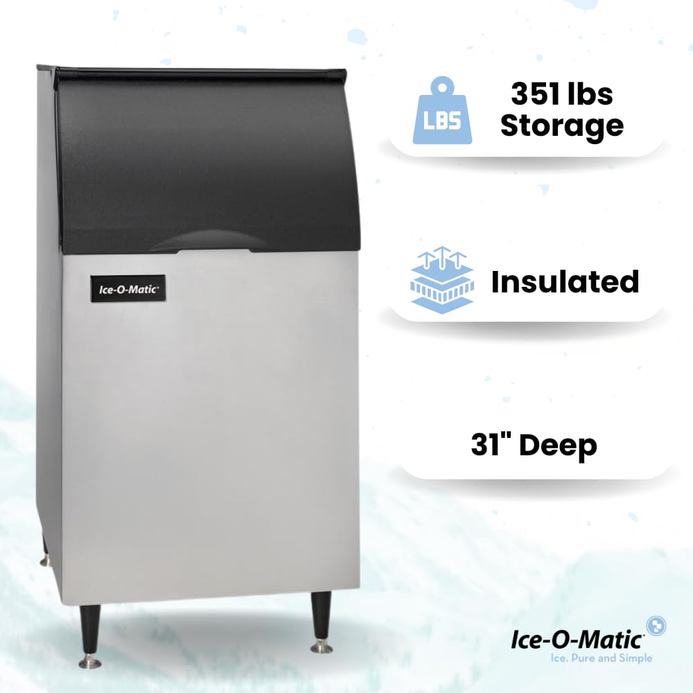 Ice-O-Matic 351 lb Storage / Storage Bin / Silver Ice Machines