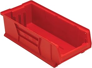 Quantum Storage QUS952 Plastic Stacking Hulk Container - 23-7/8" x 11" x 7" - 4 Pack