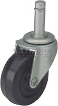 Algood Standard Chair Caster with Soft Rubber Wheel, S823437S178SR, 7/16" W x 1-5/8"H Stem