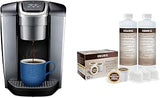 Keurig K-Elite Single-Serve K-Cup Pod Coffee Maker, Brushed Silver & Brewer Maintenance Kit, Includes Descaling Solution, Water Filter Cartridges & Rinse Pods