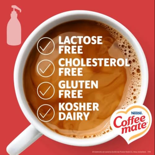 Coffee Mate Pumpkin Spice, Peppermint Mocha, Sweet Original / 50.7 Fl Oz (Pack of 3) / 3 Plant-Based Coffee Creamers