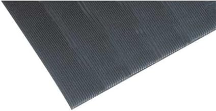 Notrax 413 Blade Runner™ w/Dyna-Shield® Ribbed Anti-Fatigue Mat, 3' X 60' Black