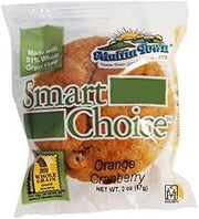Smart Choice Whole Grain Cranberry Orange Muffins, 2 Ounce -- 96 per case.