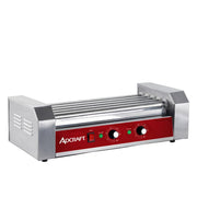 5 Roller Hot Dog Grill by Adcraft – Stainless Steel, Model HRG-05