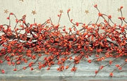 CWI Gifts 4Ft Pumpkin Pip Berry Garland