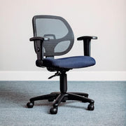 Global Industrial Blue / Industrial / 1 Home Office Desk Chairs