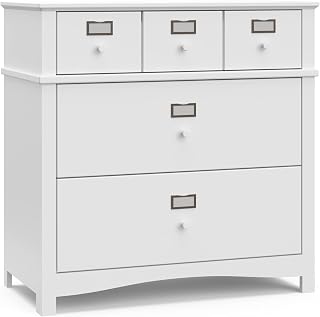 Graco Story Customizable 3 Drawer Nursery Dresser, White