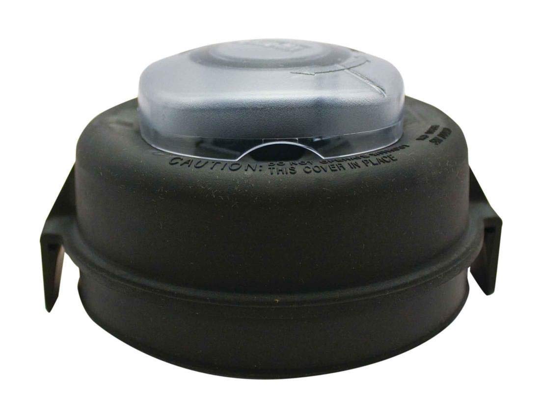Vita-Mix Container Lid & Plug for 32 oz. Clear/Stackable Container by Vitamix – 32 oz., Plastic, Black, Model 15647