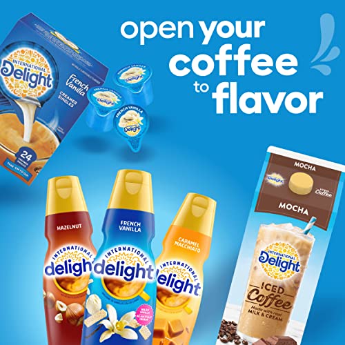 International Delight Caramel Macchiato / 192 Count (Pack of 2) / 384 Coffee Creamers