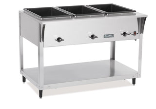 ServeWell Streamlined 3 Well Hot Food Table by Vollrath – Model 38217
