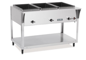 ServeWell Streamlined 3 Well Hot Food Table by Vollrath – Model 38217