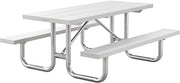 Global Industrial 6' Heavy-Duty Aluminum Picnic Table
