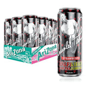 AriZona Arnold Palmer Strawberry / 22 Fl Oz (12 Pack) / 1 Iced Tea