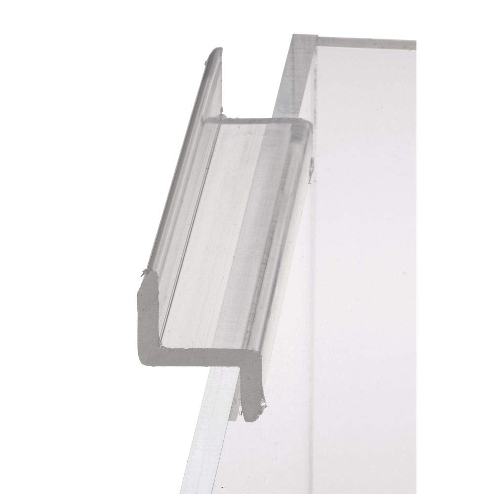 Slatwall Box 6” Acrylic by Marketing Holders – cyrstal, Acrylic, Clear, Model ZS5-66
