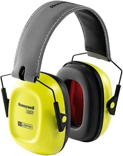 Howard Leight VS120FHV VeriShield Hi-Viz Yellow Folding Earmuff, NRR 27 (1035106-VS)