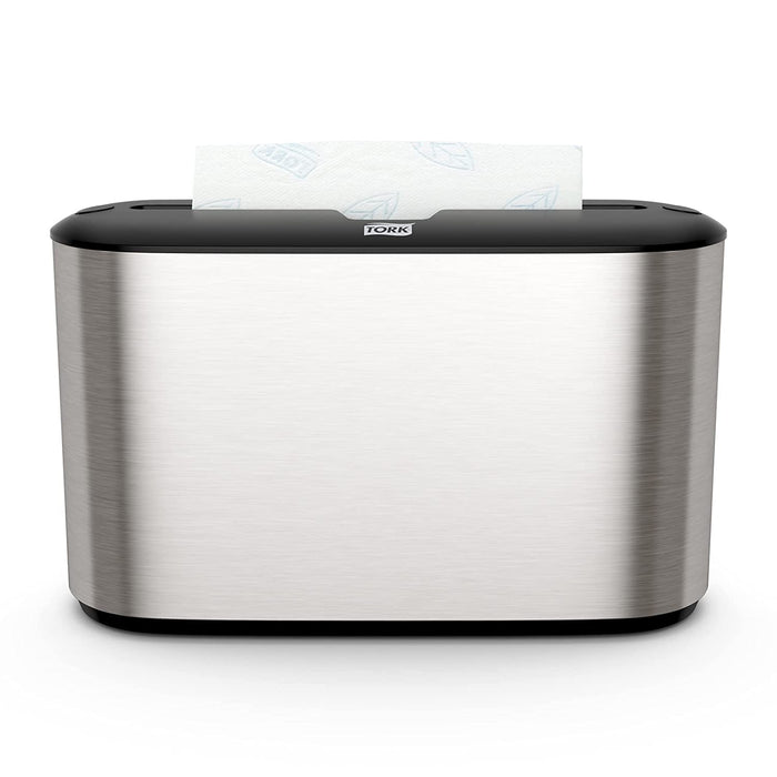 Tork Xpress Stainless Steel Paper Towel Dispenser, Compact Design, 302030