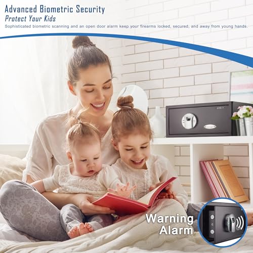 Barska Black / 0.29 Cu Ft / Front Opening Standard Cabinet Safes