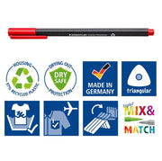Triplus Fineliner Pens by STAEDTLER – 20 Count (Pack of 1), Plastic, Assorted, Model 334 SB20
