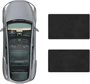 Static Sunroof Sunshade for Lincoln Continental 2017-2020 | Electrostatic Adsorption Design Eliminates Glue Need. Multilayer Insulation Cotton Reduces Heat For Summer Driving Comfort.
