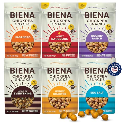 BIENA Variety Pack / 6 Pack / Roasted Variety Pack Vegetable