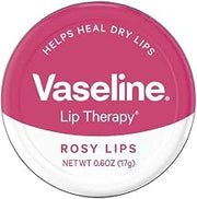 Vaseline Lip Therapy Lip Balm, Rosy Lips 0.6 oz (Pack of 12)