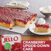 Jell-O Cranberry & Tapioca / 3 Ounce (Pack of 8) / 8 Pudding Mixes