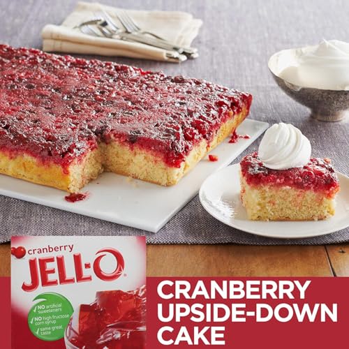 Jell-O Cranberry & Tapioca / 3 Ounce (Pack of 8) / 8 Pudding Mixes