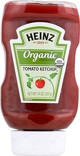 HEINZ Organic Tomato Ketchup (6x14 Oz)