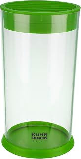 Kuhn Rikon Easy Clean Round Acrylic Knife Block, Green