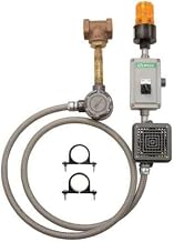 Haws Emergency Indicator Alarm, Brass, Silver, for Use with, Eyewash, Shower 9001 - 1 Each