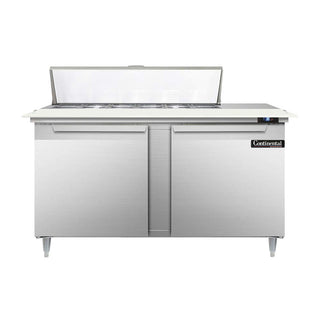 Designer Line Sandwich Unit by Continental Refrigerator – Metallic, Model DL60-12C