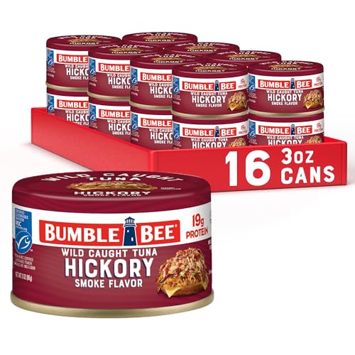 Bumble Bee Hickory Smoke / 3 Ounce (Pack of 16) / 16 Tuna Fish