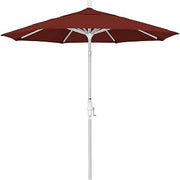 California Umbrella 7.5' Rd. Aluminum Patio Umbrella, Crank Lift, Collar Tilt