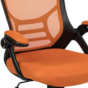 Flash Furniture Orange / Set of 1 / Contemporary Home Office Desk Chairs