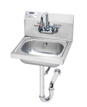 Hand Sink by Krowne – 15"L x 16"W x 14"H, Stainless Steel, Model HS-4