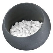 Dot Melamine Bowl by HUBERT – 3.0 ounces, Melamine, Gray, Model Hubert