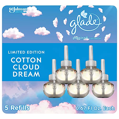 Glade Cotton Cloud Dream / 3.35 Fl Oz (Pack of 1) / Blue Electric