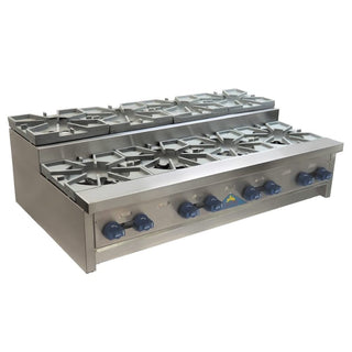 SUFHP60 Step-Up Countertop Gas Hot Plate by Comstock Castle – Commercial Grade