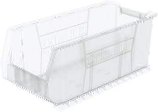 Akro-Mils Bin, Super Size AkroBin 23-7/8 x 11 x 10 (30287SCLAR) Clear