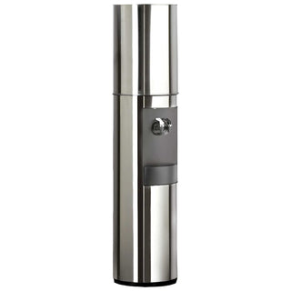 S2 Free-Standing Water Cooler by Aquaverve – 5.0 gallons, Plastic, Stainless Steel With Black Trim, Model SC101B-98
