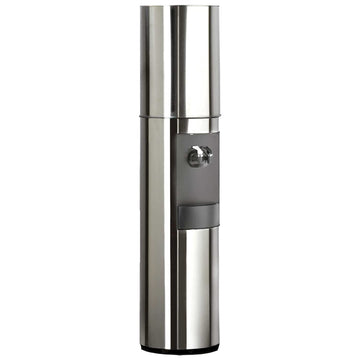 S2 Free-Standing Water Cooler by Aquaverve – 5.0 gallons, Plastic, Stainless Steel With Black Trim, Model SC101B-98