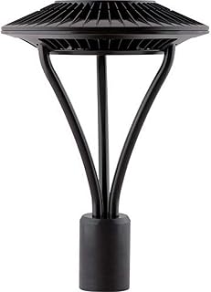 RAB Lighting Area Light Post TOP 52W Cool LED Type V Clear Lens BZ