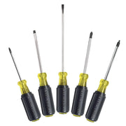 KLEIN TOOLS 5-Piece Screwdriver Set / One Size / Multi Screwdriver Sets