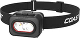 Coast RL5 550 Lumen LED Headlamp, Flood & Spot Beams, 3 Color Modes, Alkaline Dual Power, 3 x AAA Batteries Included