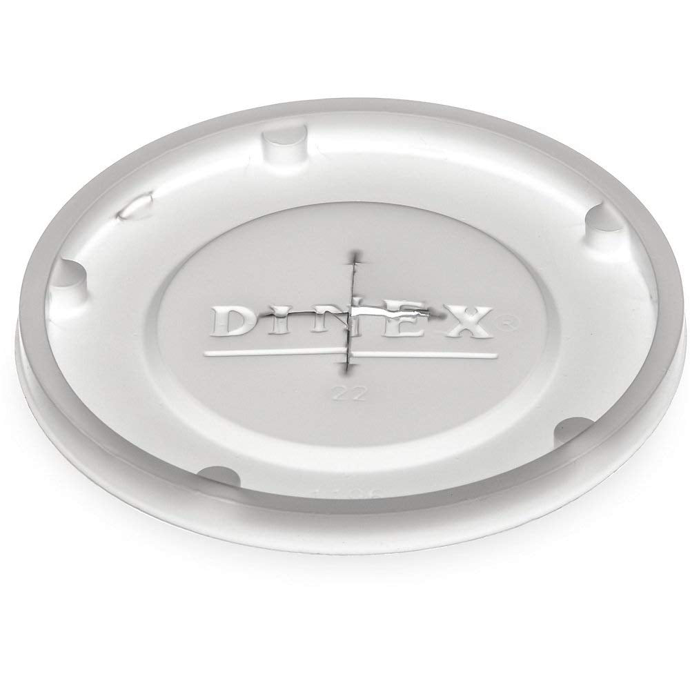 Dinex DX1196ST8714 Lid with Straw Slot for 8 Oz. Tumbler - 1000 / CS – Lab Supply